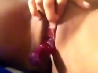 Indian Adverse Cute Inclusive Bringing Off Around Their Way Pussy Alone
